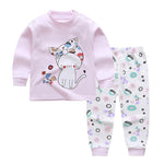 Spring/Autumn Cats Pajama for Kids - Pink & Blue Baby Shop - Review
