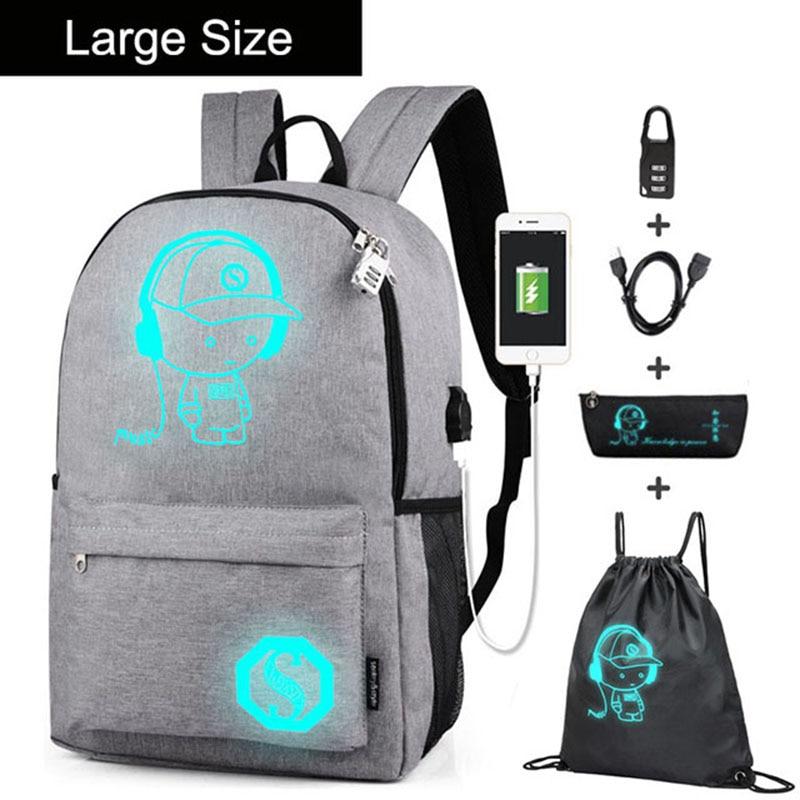 New Cool-Teens' Backpack Collection With USB Port and Lock - Pink & Blue Baby Shop - Review