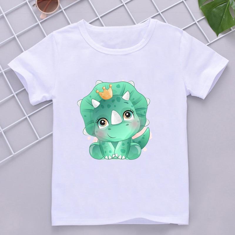New Cute Dinosaur T-Shirts For Boys & Girls - Pink & Blue Baby Shop - Review