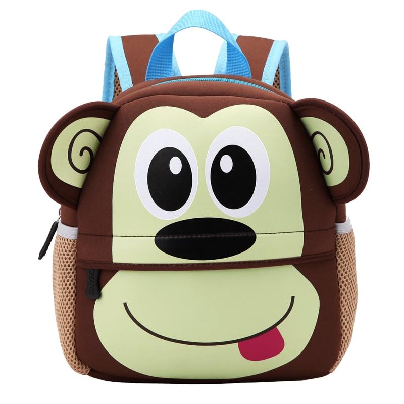 animal kids backpack Kids 3D Animal Cartoon Backpack, 07