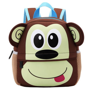 Funny Cartoon Animal Kids Backpacks – Pink & Blue Baby Shop