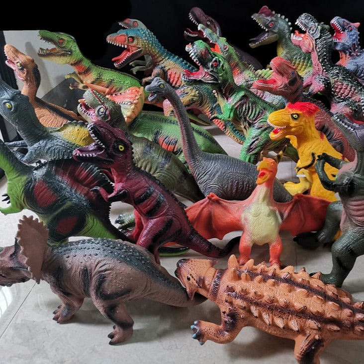 24 Pcs Large Size Dinosaurs Collection - Pink & Blue Baby Shop - Review