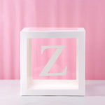 26 Transparent Boxes With Letter For Baby Shower & Birthday Parties - Pink & Blue Baby Shop - Review