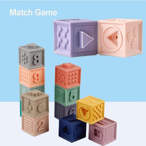 5-in-1 Educational Baby Building Blocks - Pink & Blue Baby Shop - Review