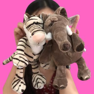 5 Pcs Animal Plush Toys Set - Pink & Blue Baby Shop - Review