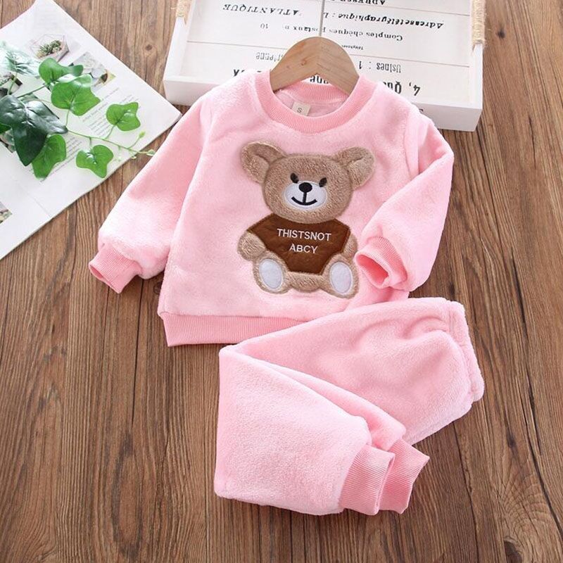 Autumn/Winter Baby and Toddlers 2 Pcs Clothing Sets - Pink & Blue Baby Shop - Review
