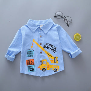 Spring Autumn Over-the-Top Shirts for 1 to 5 Years Old Boys - Pink & Blue Baby Shop - Review