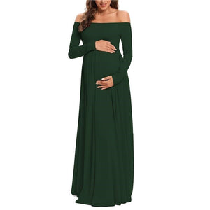 Elegant / Photoshoot Solid Hue Maternity Dresses XL / 4 Elegant / Photoshoot Solid Hue Maternity Dresses XL / 4
