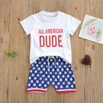 2Pcs Baby/Toddler 4th of July Clothing Set - Pink & Blue Baby Shop - Review