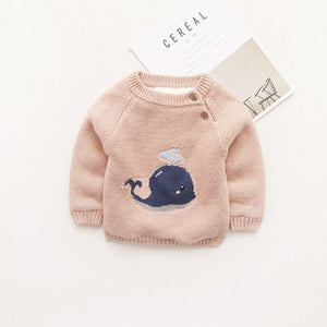 Warm and Cozy Toddler Sweaters - Whale Design - Pink & Blue Baby Shop - Review