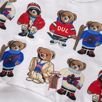 Unisex Teddy Bear Cartoon Long Sleeves Sweater - Pink & Blue Baby Shop - Review