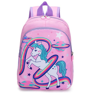 Unicorn Schoolbag for Girls - Pink & Blue Baby Shop - Review