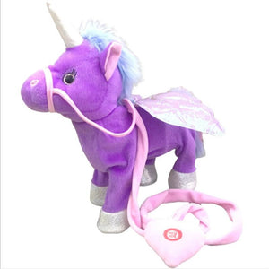Interactive Electric Singing Unicorn Toy Collection - Pink & Blue Baby Shop - Review