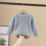 Autumn/Winter Unisex Solid Warm Sweaters - Pink & Blue Baby Shop - Review