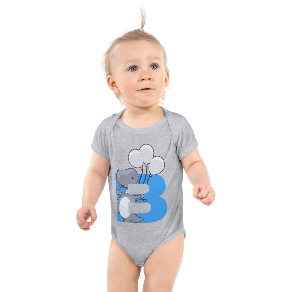 Baby Bodysuit Funny Dinosaur with Balloons - Pink & Blue Baby Shop - Review