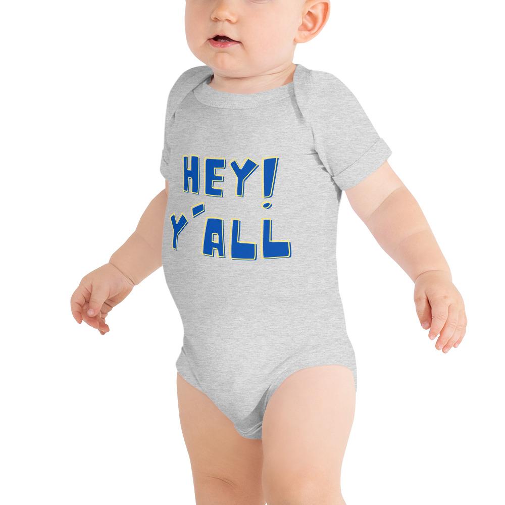 Baby Bodysuit Hey! Y'll - Pink & Blue Baby Shop - Review