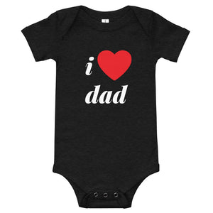 Baby Bodysuit I Love Dad - Pink & Blue Baby Shop - Review