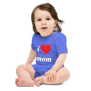 Baby Bodysuit I Love Mom - Pink & Blue Baby Shop - Review