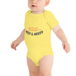 Baby Bodysuit Noisy & Needy Hearth - Pink & Blue Baby Shop - Review