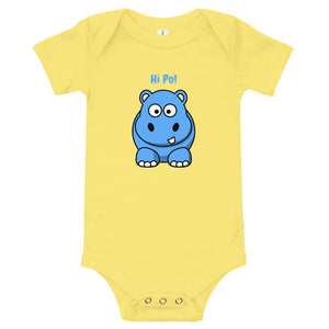 Baby short sleeve one piece - Funny Hippo - Pink & Blue Baby Shop - Review