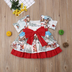 Baby/Kids/Toddler Girls Christmas Dress for Xmas Party Pink & Blue Baby Shop Baby/Kids/Toddler Girls Christmas Dress for Xmas Party Pink & Blue Baby Shop