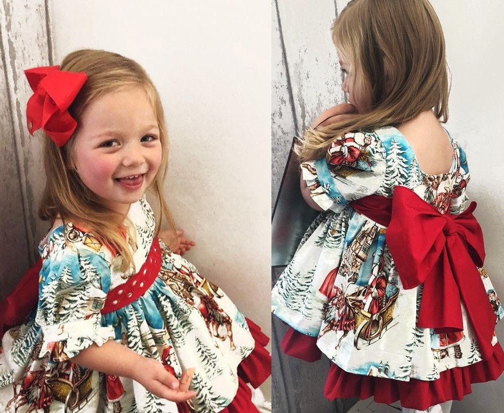 Baby/Kids/Toddler Girls Christmas Dress for Xmas Party 4-5Y Baby/Kids/Toddler Girls Christmas Dress for Xmas Party 4-5Y
