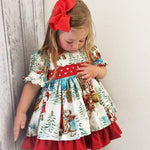 Baby/Kids/Toddler Girls Christmas Dress for Xmas Party - Pink & Blue Baby Shop - Review