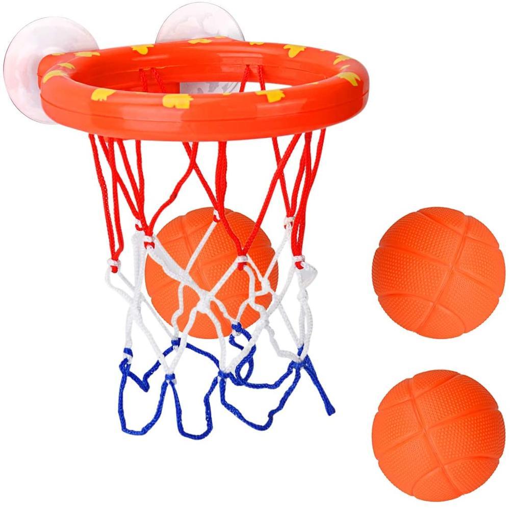 Bath Basketball Hoop Toys for Kids with 3 Balls Included - Pink & Blue Baby Shop - Review