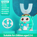 Best Smart 360 Degrees Electric Toothbrush For Kids - Pink & Blue Baby Shop - Review
