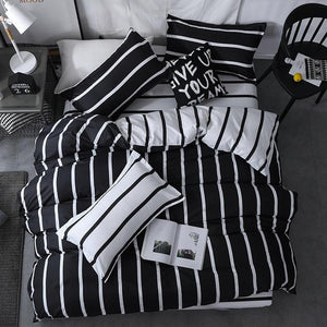 Black & White Modern Bed Set Design - Pink & Blue Baby Shop - Review