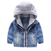 Hooded Denim Jacket For Boys - Pink & Blue Baby Shop - Review