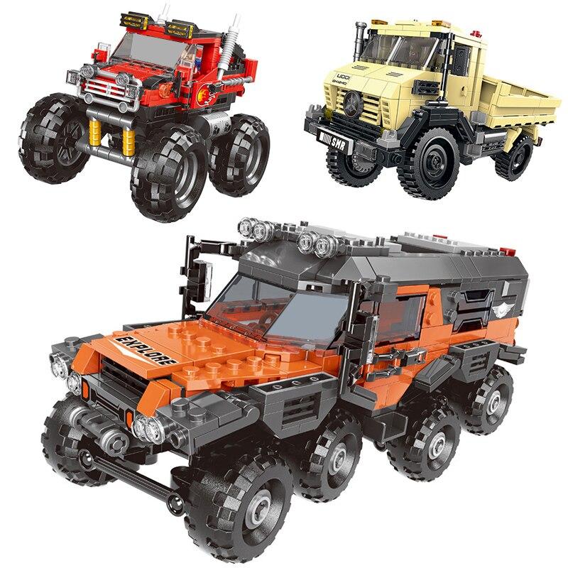 Building Blocks - Cars All Terrain Collection 300+ to 600+ Pieces ...