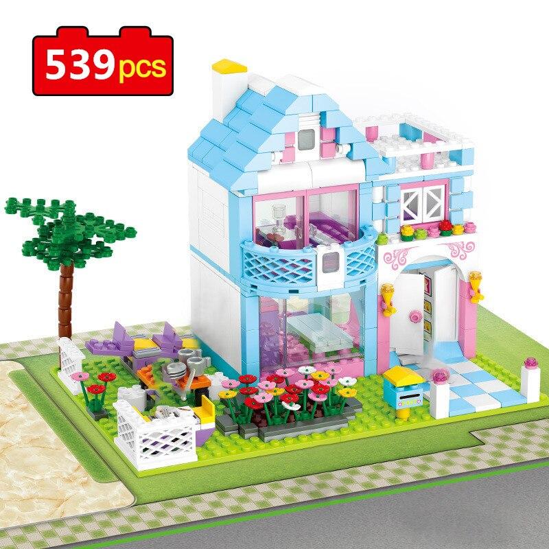 Building Blocks - Girls Series - Luxury Dream Villas 200+ to 890+ Pieces - Pink & Blue Baby Shop - Review