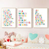 Canvas With Motivational Quotes For Kids - Pink & Blue Baby Shop - Review