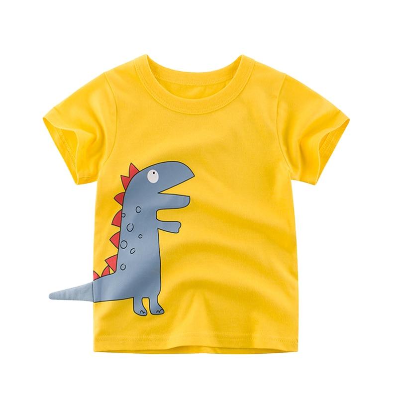Cartoon Animals T-Shirt for Kids - Pink & Blue Baby Shop - Review