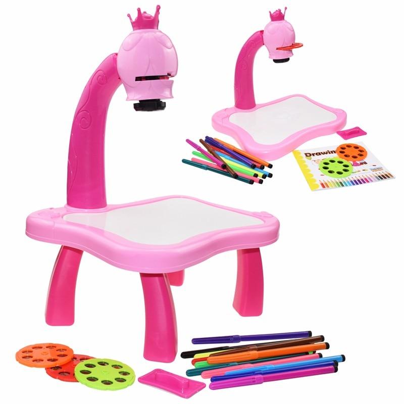 Led Projector Art Drawing Table For Kids – Pana Playhouse