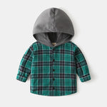 Spring/Autumn Hooded Shirt for 2-6 Years Boys - Pink & Blue Baby Shop - Review