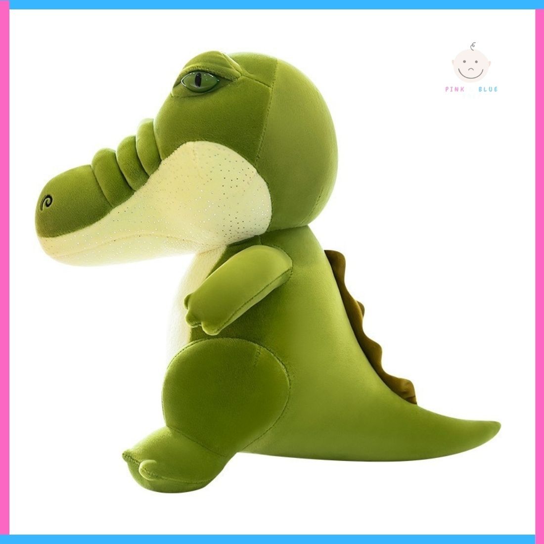 Croc-the-Rock - Crocodile Plush Toy - Pink & Blue Baby Shop - Review
