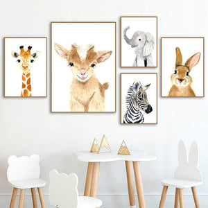 Cute Baby Animal Wall Art - Pink & Blue Baby Shop - Review