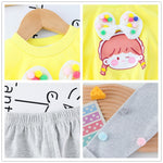 Cute Spring/Summer 2Pcs Toddler/Kids Clothing Set - Pink & Blue Baby Shop - Review