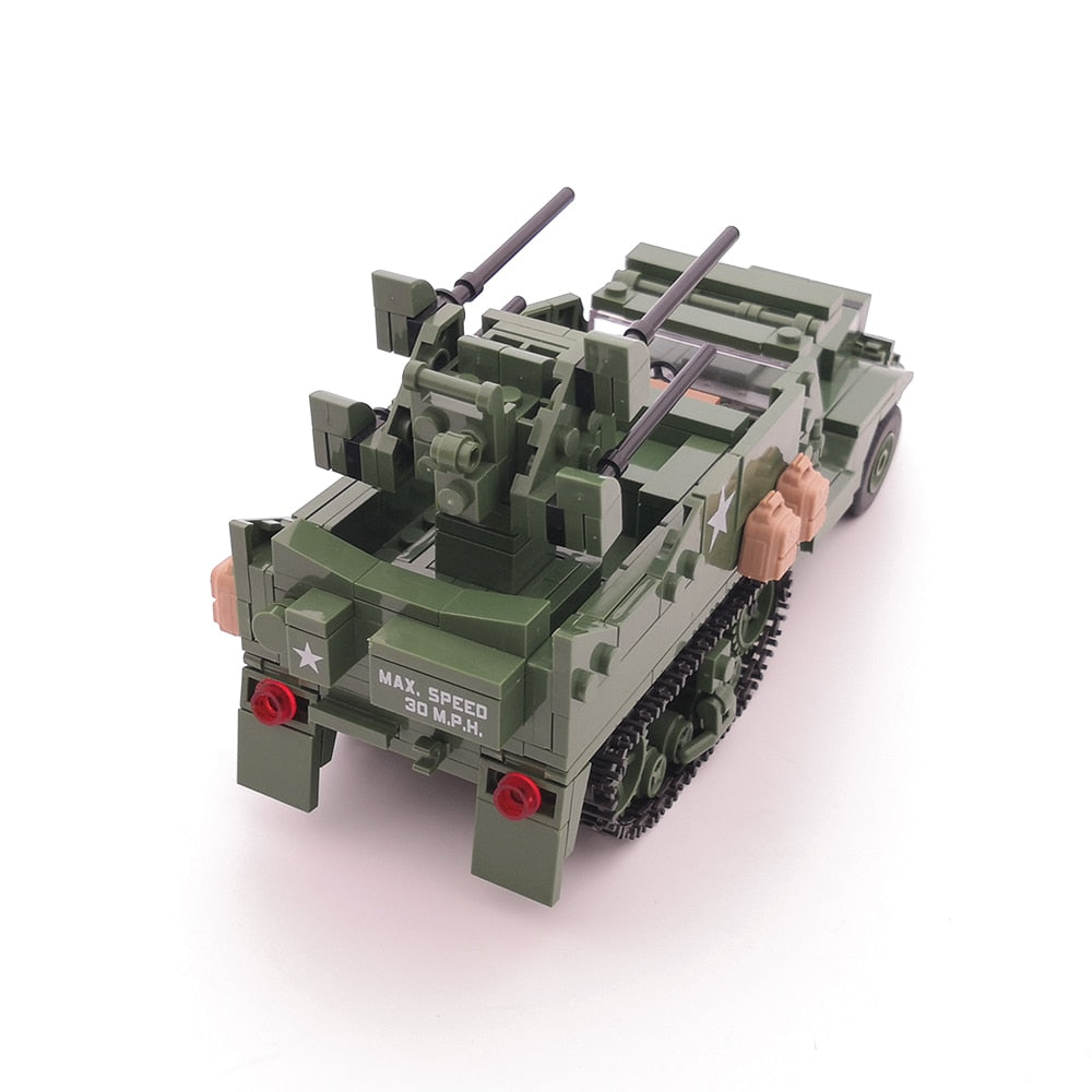 DIY Building Blocks Armored Military Vehicle - Pink & Blue Baby Shop - Review