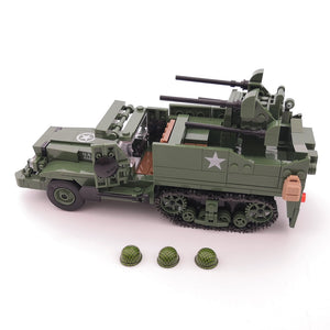 DIY Building Blocks Armored Military Vehicle - Pink & Blue Baby Shop - Review