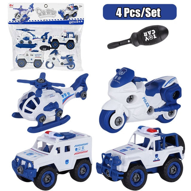Educational DIY Vehicles Toy Sets - Pink & Blue Baby Shop - Review