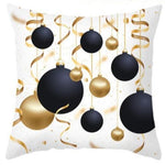 Elegant Gold Back Christmas Pillowcases Theme - Pink & Blue Baby Shop - Review