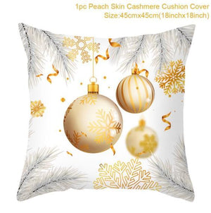 Elegant Gold Back Christmas Pillowcases Theme - Pink & Blue Baby Shop - Review