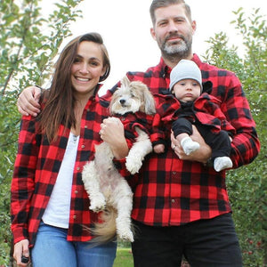 Family Matching Outfits - Checkered Shirt - Pink & Blue Baby Shop - Review