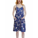 Floral Summer Sleeveless Button-Down Maternity Dresses - Pink & Blue Baby Shop - Review
