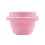 Foldable Silicone Spill-Proof Silicone Snack Cup for Baby & Toddlers - Pink & Blue Baby Shop - Review