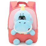 Funny Backpack with Plush Dinosaur for Boys & Girls - Pink & Blue Baby Shop - Review