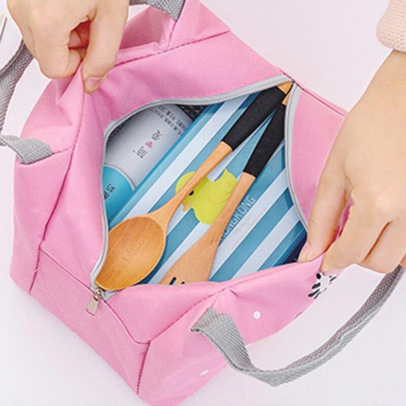 Funny Thermal-Insulated Kid Lunch Bag - Pink & Blue Baby Shop - Review